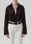 Camilia Shirt - Chocolate