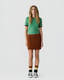 Rib Ringer Tee - Highland/Fig