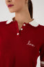Embroidered Knit Polo