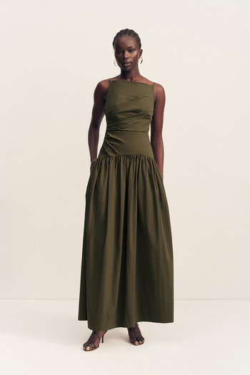Campbell Square Neck Maxi Dress