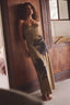 Tily Maxi Dress - Olive Stencil