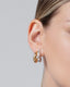 Florence Earrings - Two-Tone