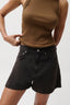 Kimora High Rise A-Line Short - Black