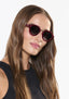 Ashton Sunglasses - Brandy Silver