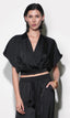 Nisa Dolman Sleeve Top - Black