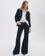 Josie L/R Relaxed Flare - Dark Rinse
