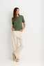 Serafina Cashmere Tshirt - Thyme