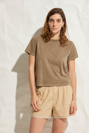 Marielle Classic Tee - Drizzle