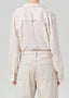 Kayla Shrunken Top - Pale Stone