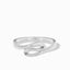 Wave Hinge Bangle - Silver