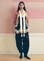Margaret	Solid Balloon Pants - Blue
