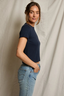 Fitz - Viscose Rib Crewneck tee