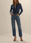 The Bailey Blouse - Navy