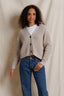 Greta Pointelle Sweater - Oat