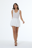 Blane Bubble Skort - Bone