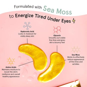 Gold Energizing Under Eye Masks