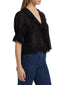 Henri Top - Black Eyelet