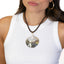 Marina Necklace - Brown Shell