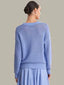 Evangeline Drop Shoulder Pullover - Blue Heron