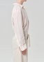 Kayla Shrunken Top - Pale Stone