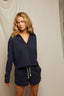 Liz - Tennessee Jersey Pull On Short - Navy