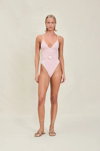 Catalina Full-Piece - Rose Cream