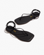 Square Toe Lilu Sandal - Sable