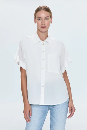 Donnie Button Up - Le Blanc
