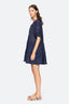 Antonina Puff Slv Dress - Navy