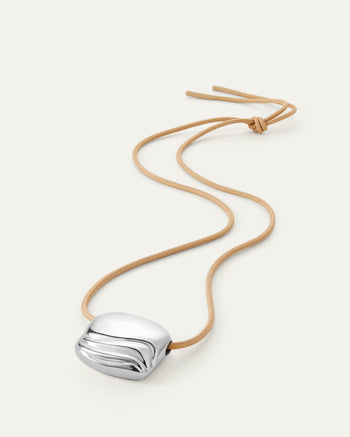 Rue Rope Necklace - Silver