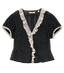 Orella Top - Noir Dot