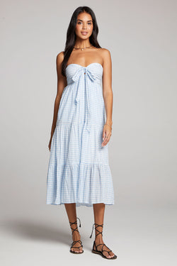 Camden Midi Dress - Sky