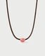 Rhodochrosite Orion Cord Necklace