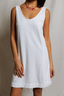 Skylar Japanese Jersey Sleeveless Dress - White
