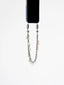 Pearl Mixed Metal Wristlet