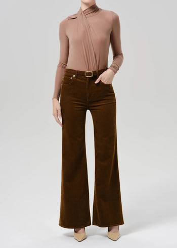 Kimberly 70's Flare Corduroy - Manuka