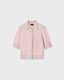 Jada Brushed Cashmere SS Cardi - Pink