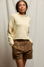 Kiki - Sweater Mockneck - Custard