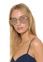 Colton Sunglasses - Pink Poppy 18K Mirrored