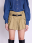 Pleated Mini Skirt