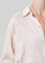 Kayla Shrunken Top - Pale Stone