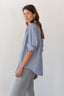 Stripe Pop Shirt - Navy Stripe