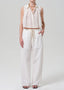 Sleeveless Ambrose Top - Vanilla