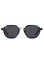 Dakota Sunglasses - Indigo Tortoise Silver Polarized