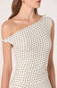 Ciarra Dress - Ivory Polka Dot