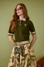 Forest Knit Polo Shirt