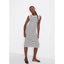 The Tank Dress - Cream/Navy