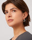 Staple Hoops Medium - Platinum