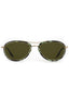 Dallas Sunglasses - 12K Titanium + Hemlock Tortoise