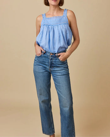 Benita Top - Bluejay